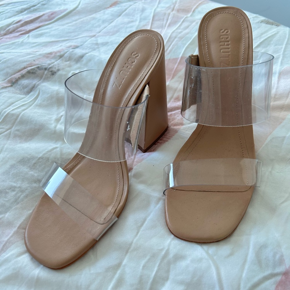 Schutz Victoria High Block Sandal